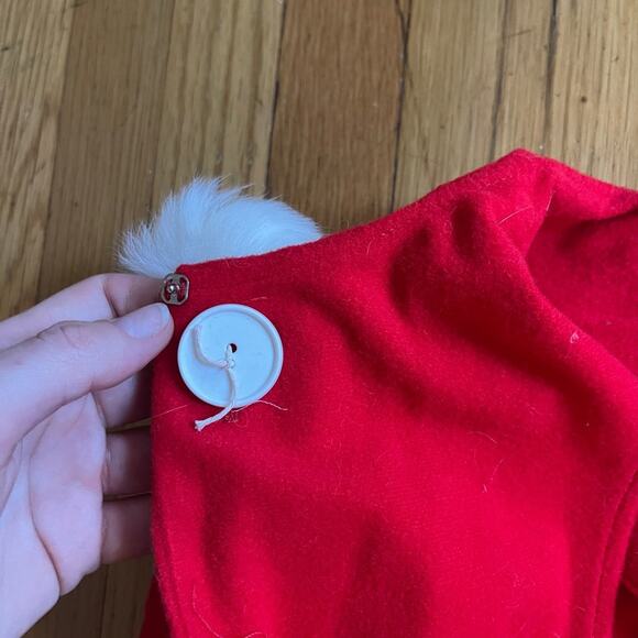 50s-60s Holiday Robe and Slipper Set - Picture 6 of 11